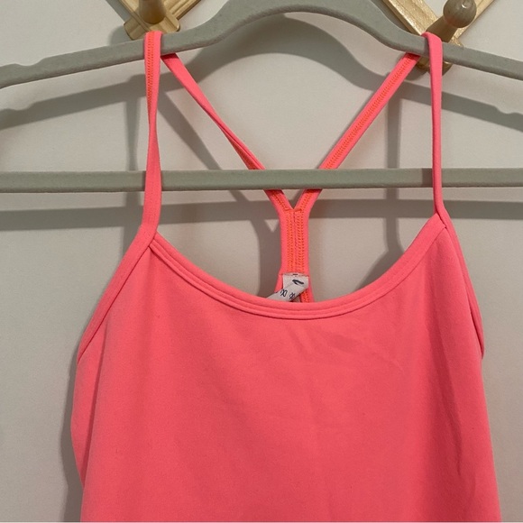 Lululemon Neon Pink Power Y Tank size 4 - Picture 2 of 11